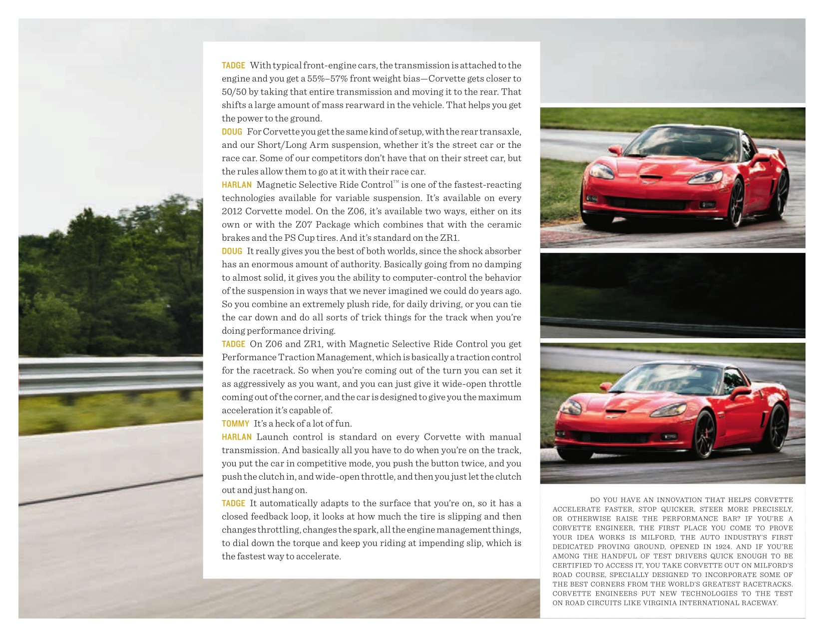 2012 Corvette Brochure Page 33